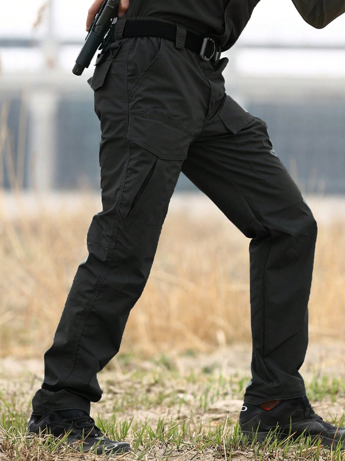 Solid-color Versatile Workwear Pants For Men