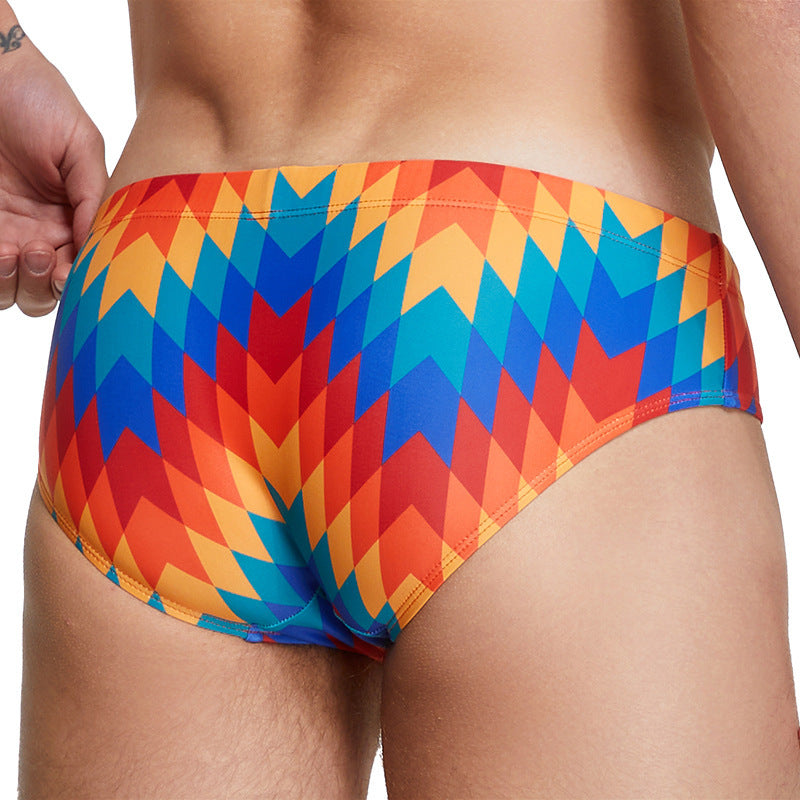 Fashion Personality Low Waist Casual Beach Hot Spring Sports Outdoor Dedicated New Triangle Swimming Trunks