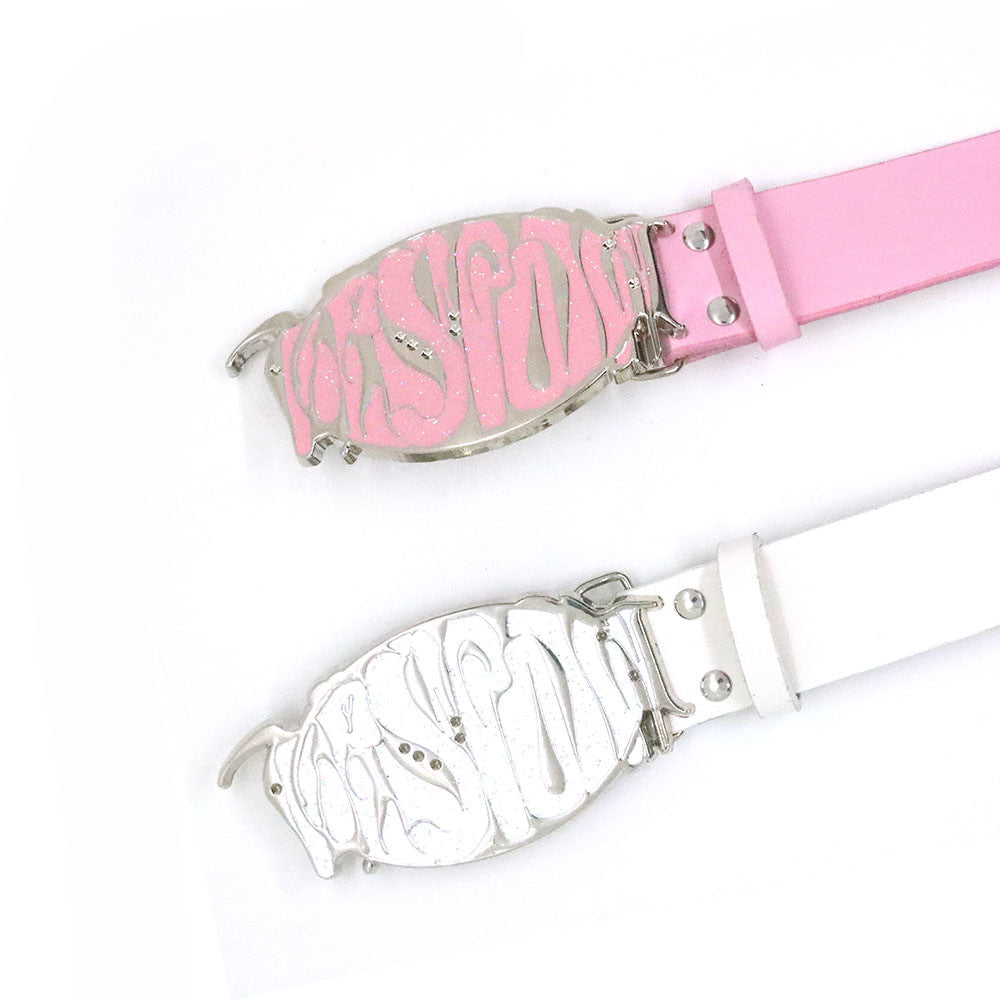 Resin-coated English Buckle Belt Accessory