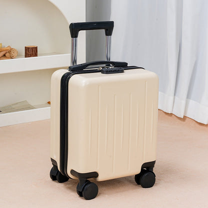 Board-Ready Mini Rolling Travel Suitcase