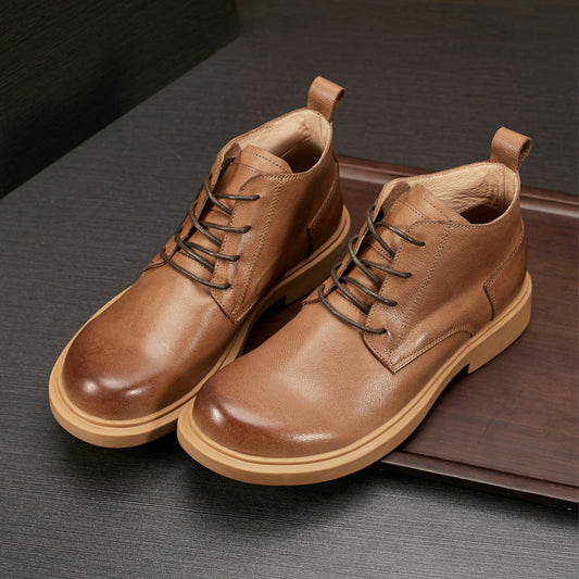 Fashion Leather Martin Boots