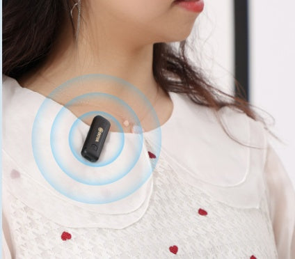 Clip-on Radio Microphone Mobile Phone Recording Portable