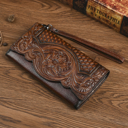 Retro Distressed Style Mens Wallet
