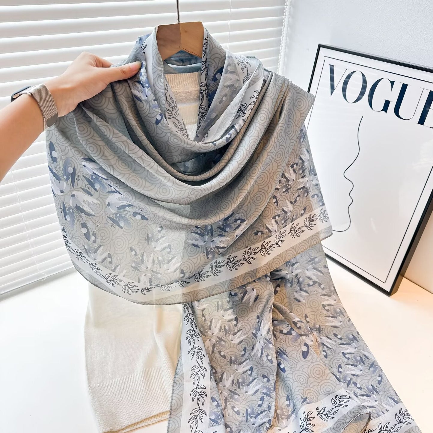 Silk Sun-protection Versatile Beach Scarf