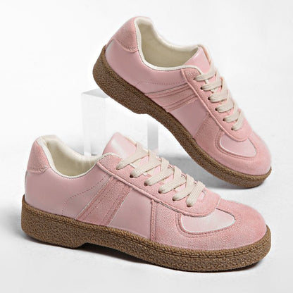 Sports Shoes For Women, German Training Shoes, Flat Bottomed Breathable Casual Board Shoes, German Training Shoes For Women, Lightweight
