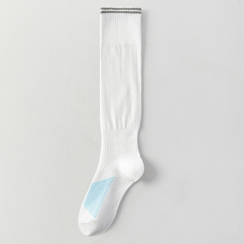 Ultra-thin Lightly Compressive Breathable Calf-length Athletic Socks