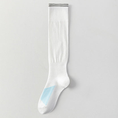Ultra-thin Lightly Compressive Breathable Calf-length Athletic Socks