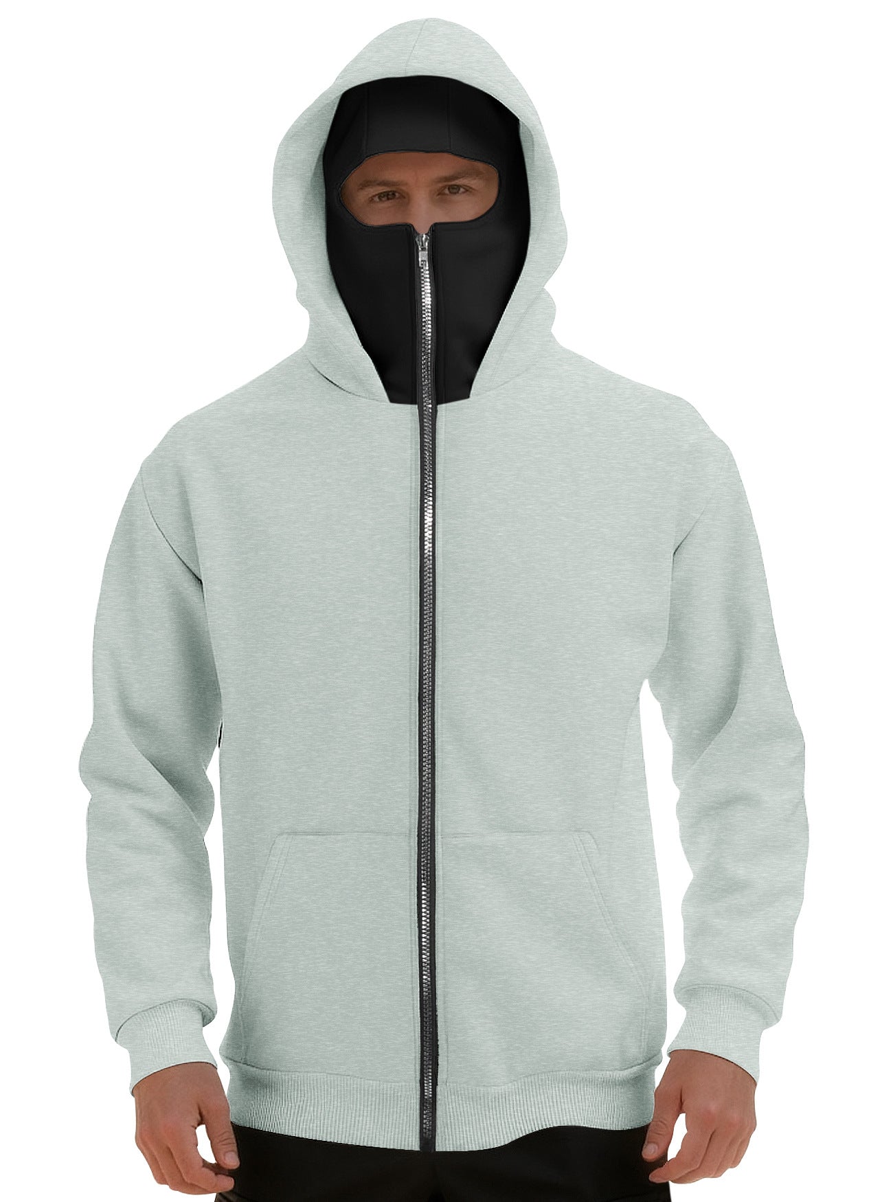 Mens Large-Size Warm And Windproof Casual Jacket