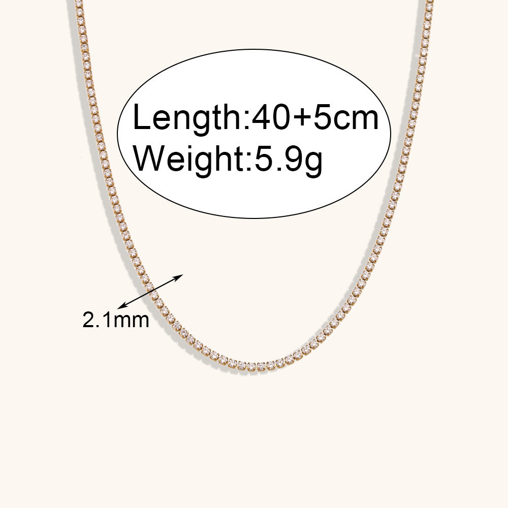 S925 Sterling Silver Octagonal Snake Bones Chain