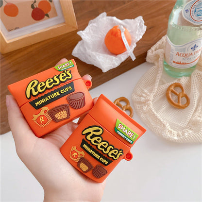 Compatible with Apple, Peanut Milk Chocolate AirPods Pro For Bluetooth Wireless Earphones