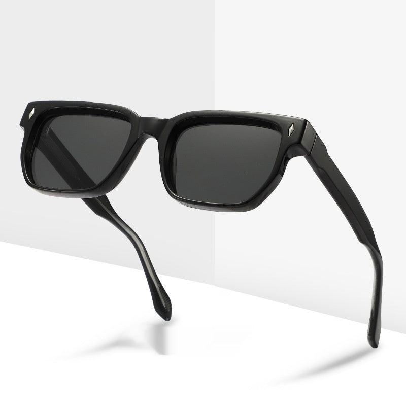 New Vintage Square-frame Sunglasses For Women