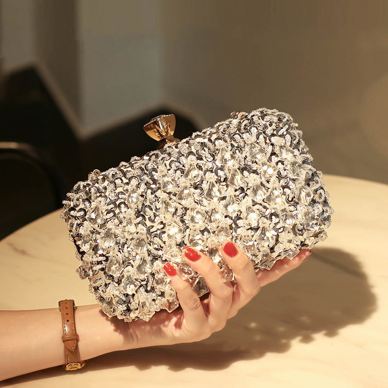 Fashionable Handmade Beaded Handbag For Women