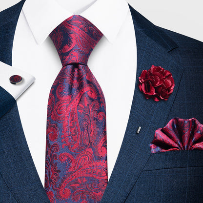 Tencel Jacquard Business Formal Necktie