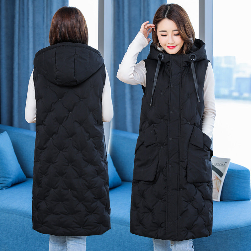 Korean-style Loose Cotton-padded Vest