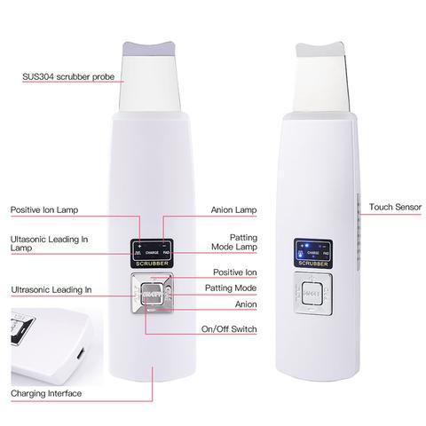 Ultrasonic Skin Scrubber Blackhead Removal