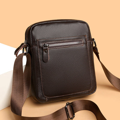 Leather All-match Casual Shoulder Messenger Bag