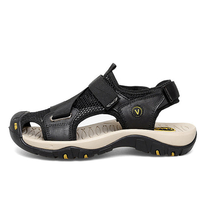 Mens Slip-on Large-size Sandals