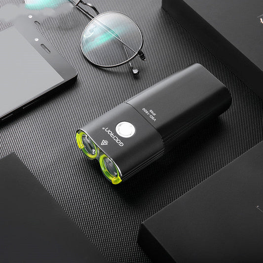 Waterproof 1600 Lumens Bicycle Headlight Power Bank