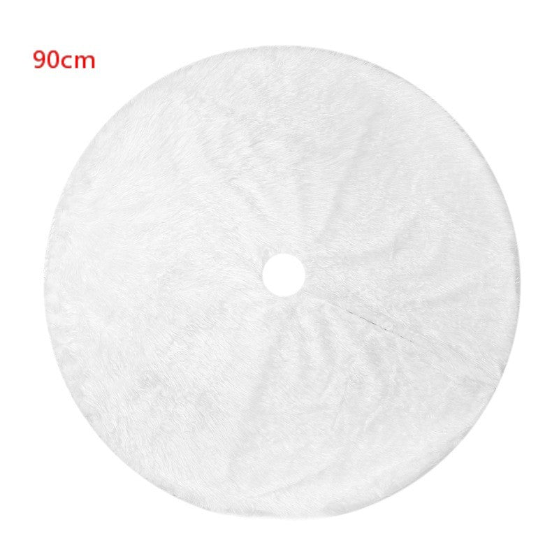 Christmas Tree Skirt Decorations Gift Scene Decor