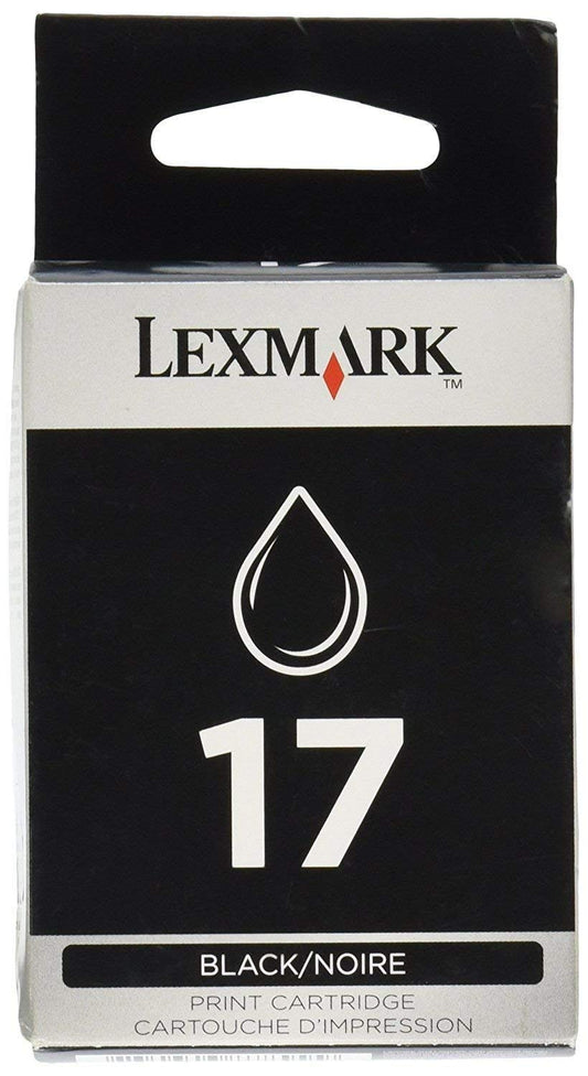 New, Pre-Owned - Lexmark 17 Standard Yield Black Inkjet Cartridge, 10N0217