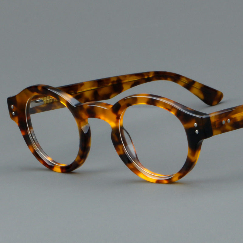 Sheet-material Frame Republic Of Chinastyle Round-frame Myopia Glasses Frame Non-prescription Danyang Eyeglasses