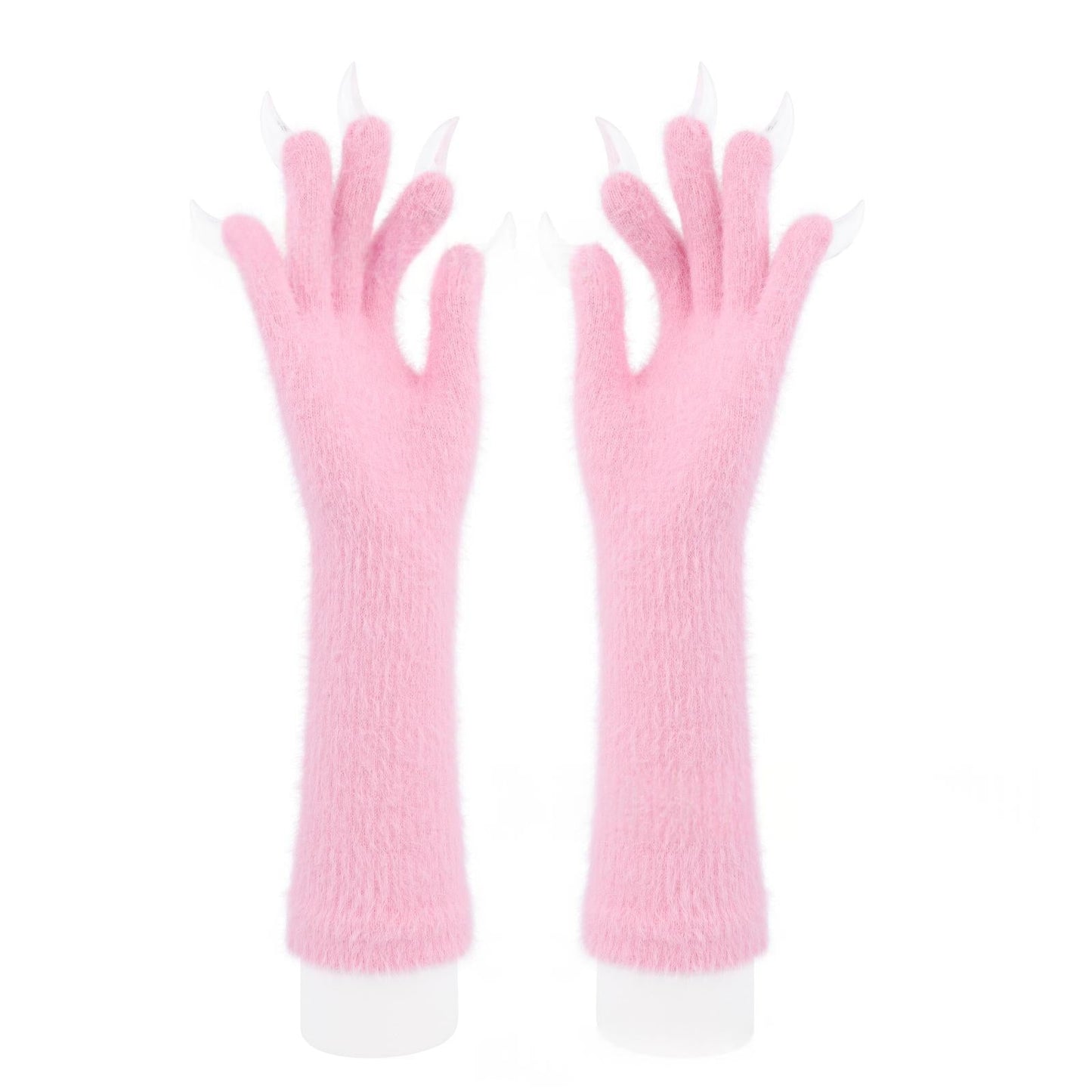 Halloween Silicone Meat Mat Long Gloves