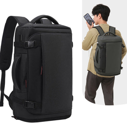 Large-Capacity USB Charging Multifunctional Backpack