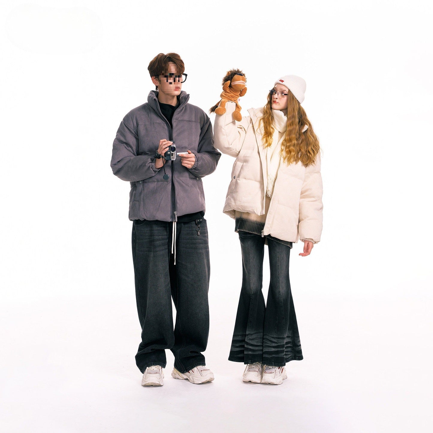 Thickened Winter Cotton-Padded Coats For Couples