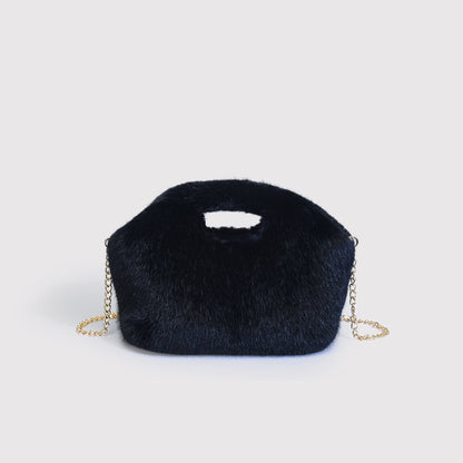 Clutch Handbag With A Chain Can Be Worn Crossbody
