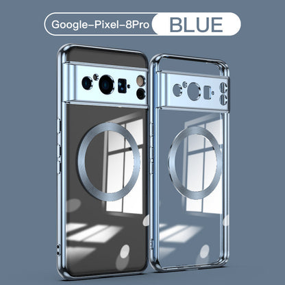 Shockproof Magnetic Phone Case with Camera Protection – Slim Anti-Drop Cover (Multiple Colors)