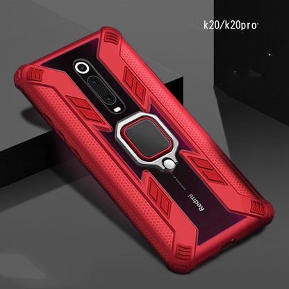 Shockproof Armor Phone Case with Ring Holder – Heavy Duty Protective Cover