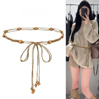 Bohemian Woven Waist Chain Womens Skirt Belt