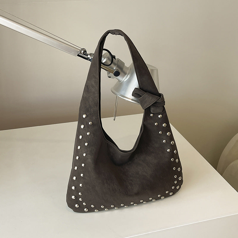 Fashionable Vintage Large-capacity Casual Shoulder Bag