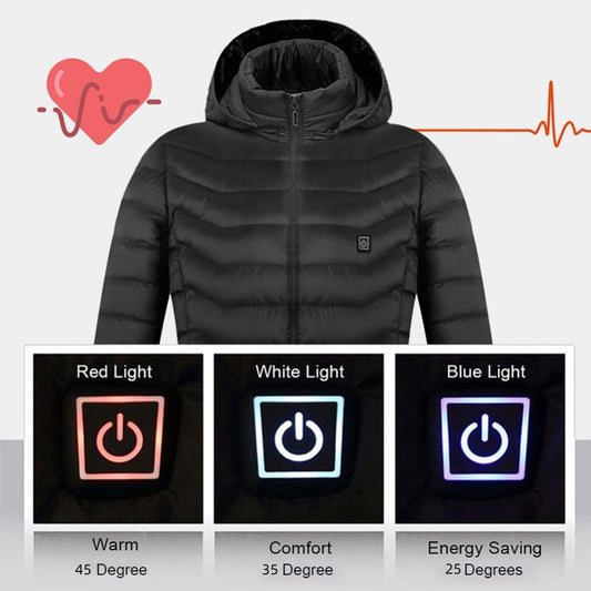 USB Heated Jacket Thermal Vest for Men Winter