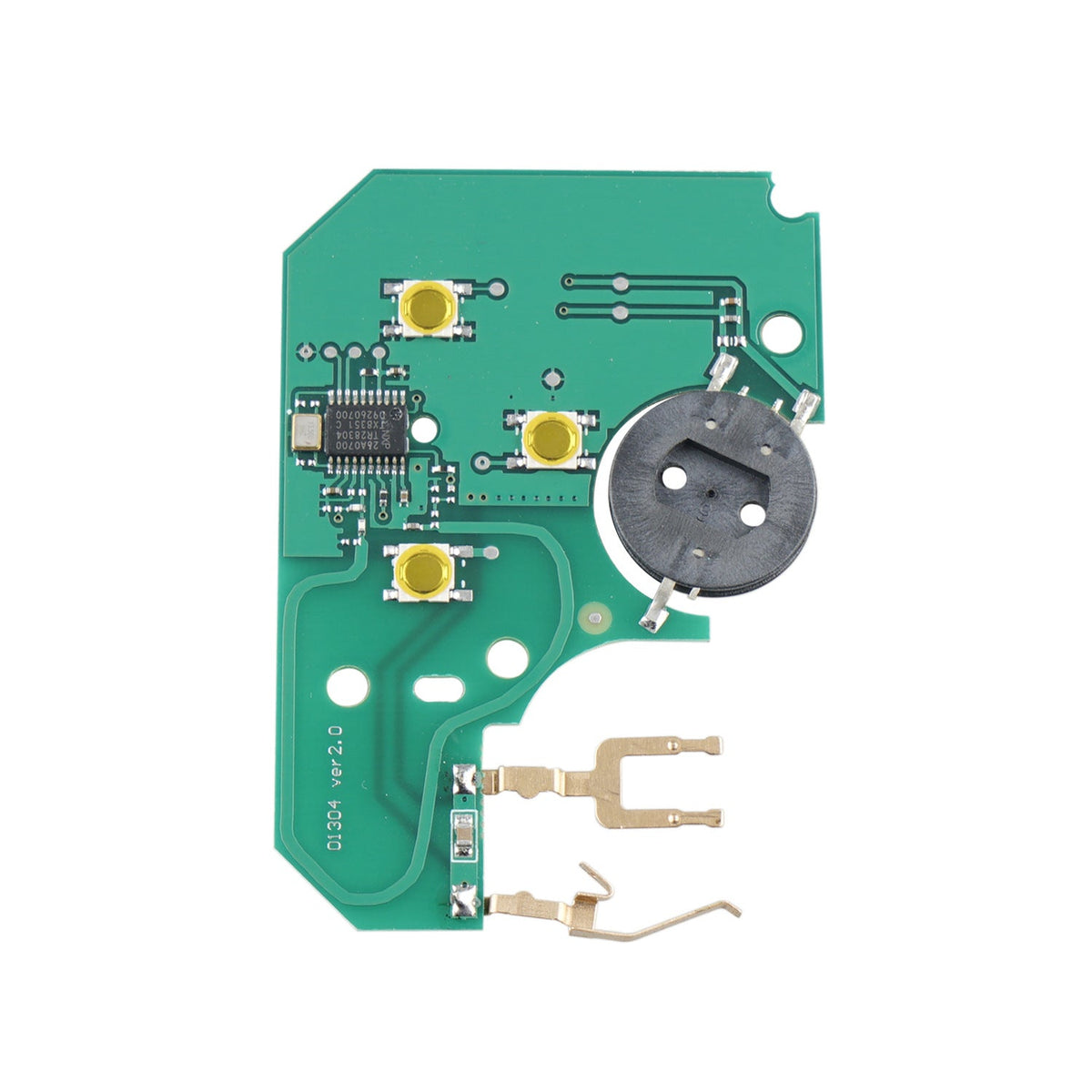 Button Smart Remote Key Card Screen Printing Card Buckle