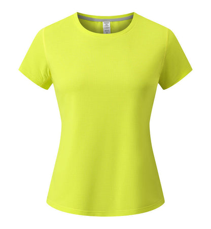 Quick-drying Crewneck T-shirt Summer Short-sleeve Work Uniform