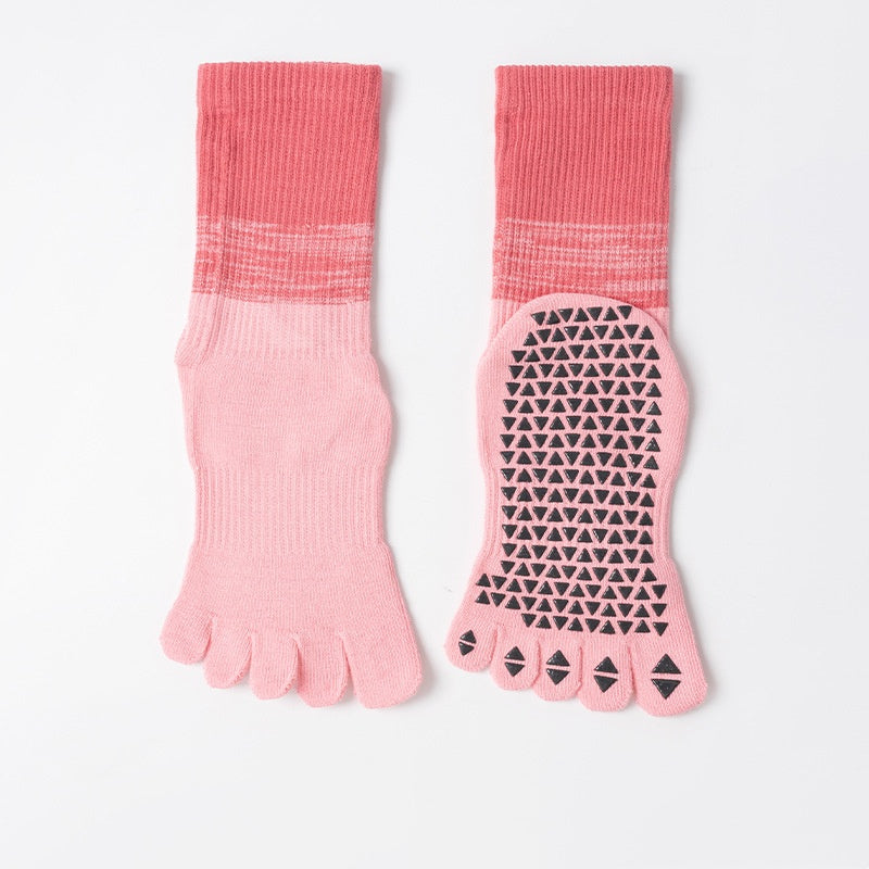 Five-finger Yoga Socks For Women Non-slip For Pilates