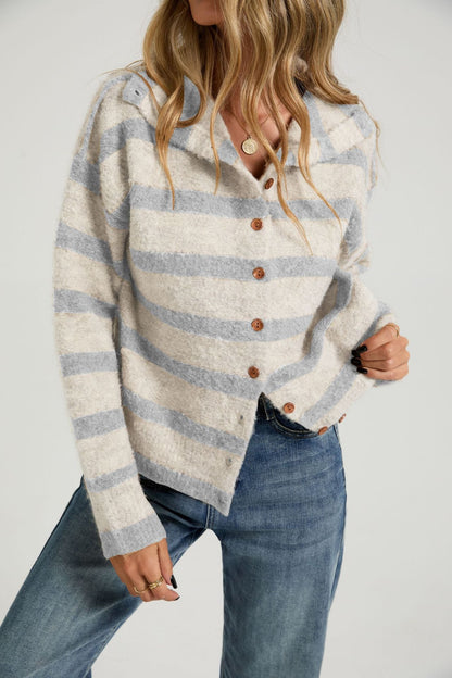 AutumnWinter Fashion European And American Womens Sweater Knitted Cardigan