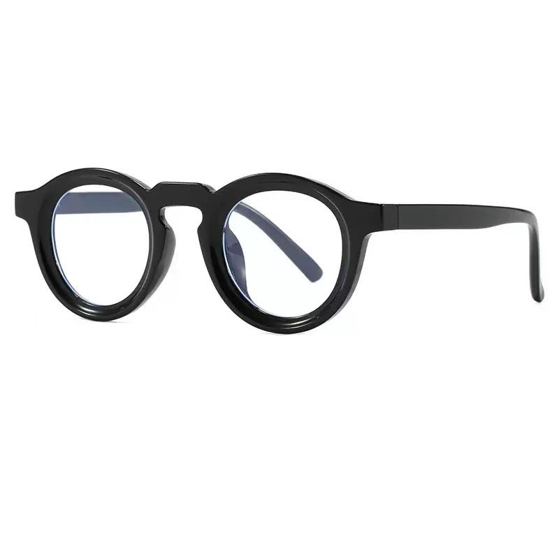 Round-frame High-definition Blue-light-blocking Plain Glasses