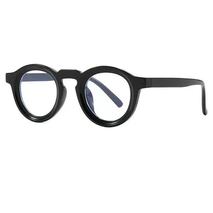 Round-frame High-definition Blue-light-blocking Plain Glasses