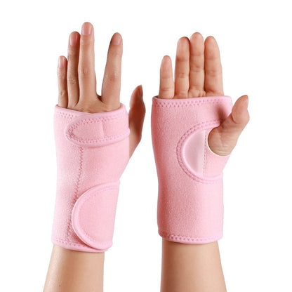 Steel-plate Supported Adjustable Breathable Mesh Wrist Brace For Sports And Sprains