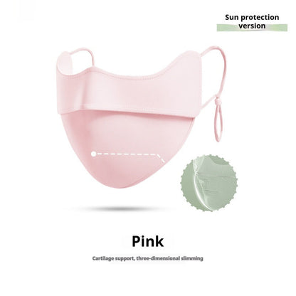 Sunscreen Face Mask For Women Summer UV Protection
