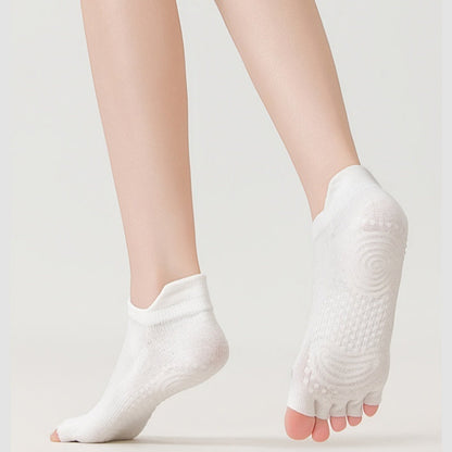 Springsummer Open-toe Five-finger Socks Yoga Socks For Women