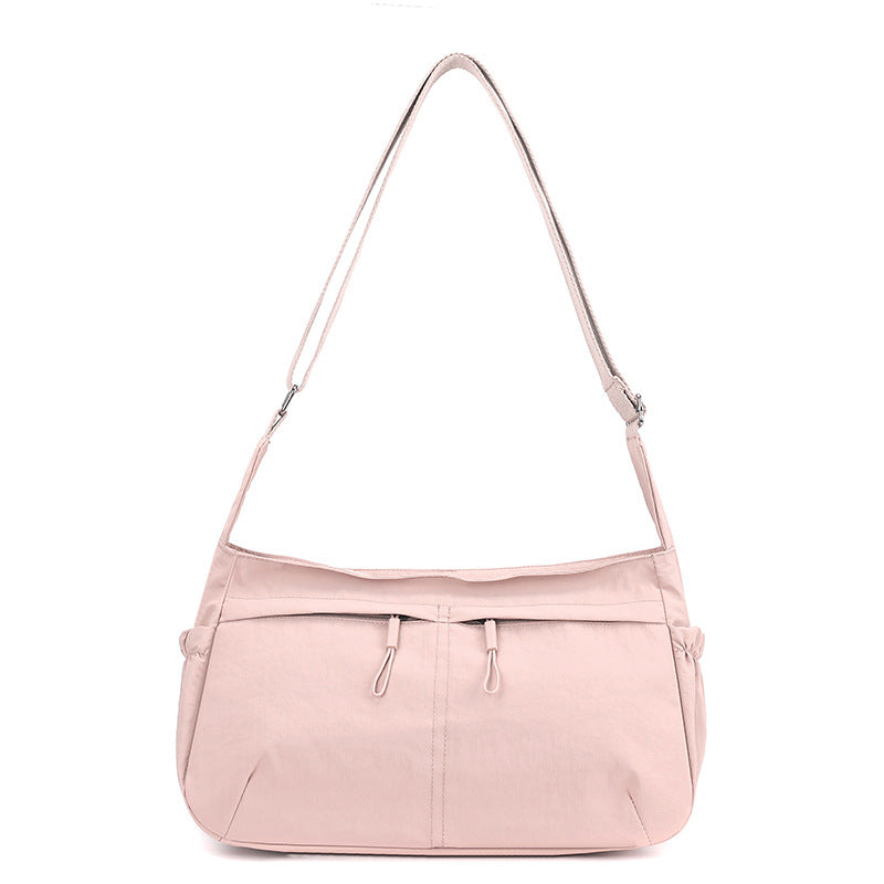 New Women's Crossbody Bag, Large Capacity, Lightweight, Casual Shoulder Bag, Simple Commuting, Multifunctional Student Handbag