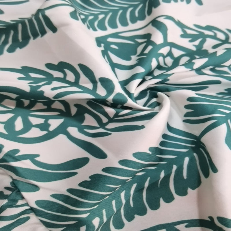 Women's Fashion Elegant Floral V-neck Plus Size Dress