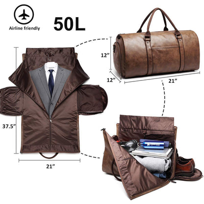 Travel Bag with Shoe Compartment