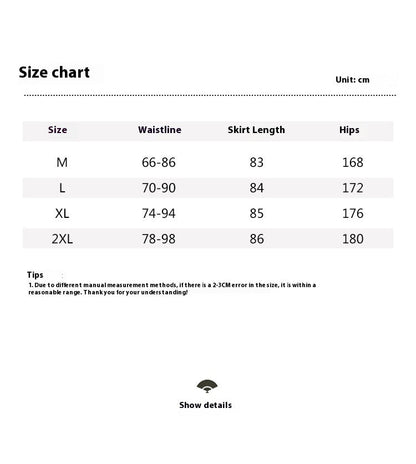 Fashionable Elastic Waist Double-layer Dress For Women
