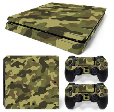 PS4 Slim Skin Sticker – Camouflage Vinyl Decal Wrap with Controller Skins