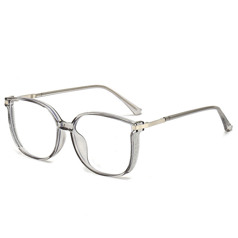 Anti-blue Light Reading Glasses For Women Fashion Large Rim