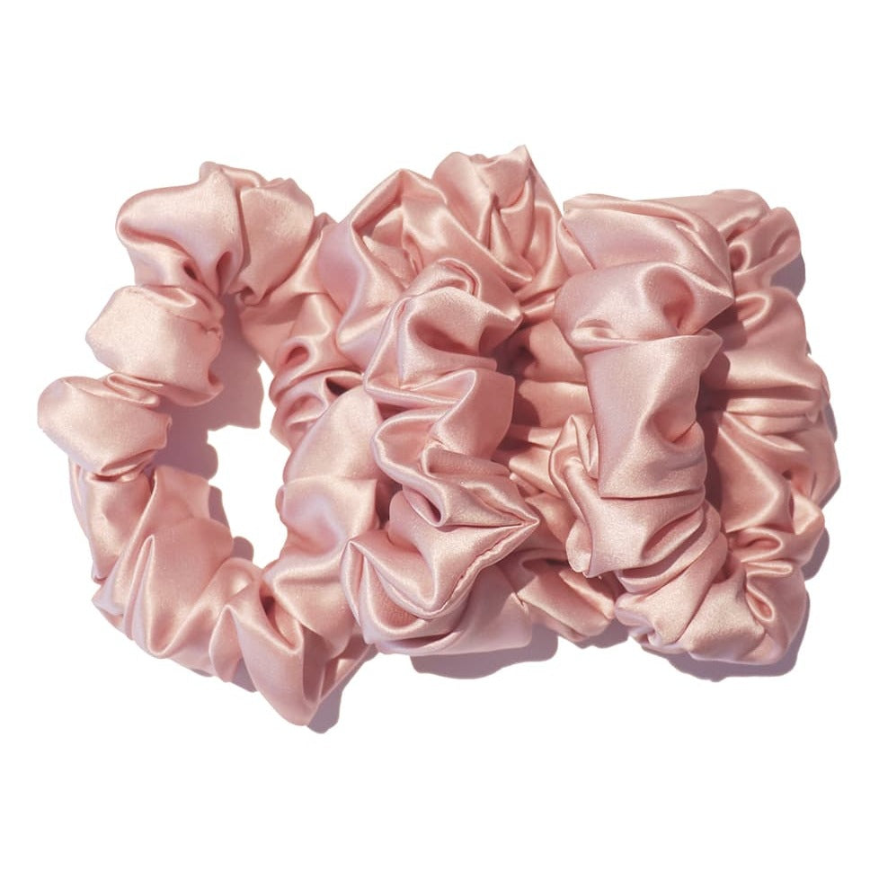 Silk Headdress Flower Scrunchie